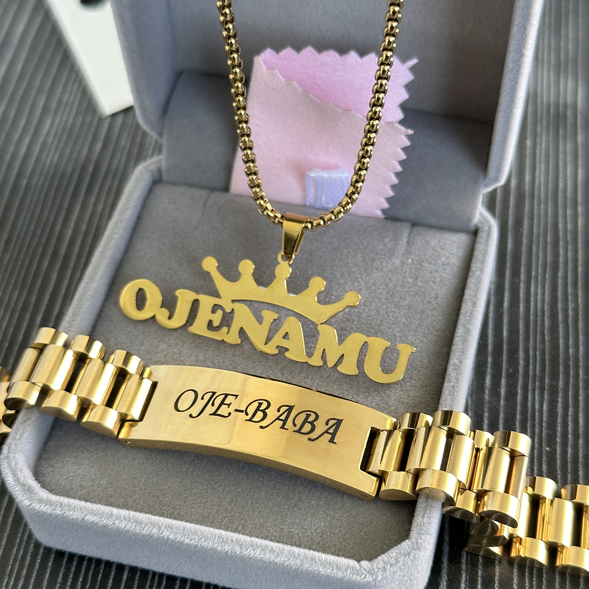 New Customized Name Necklace B - Jewelry Watches For Men 评论和价格