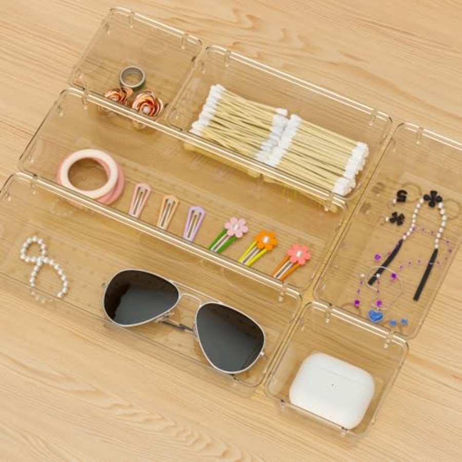 6 Pack Drawer Organizer Set, A - Jewelry & Watches Spółka Z Ograniczoną Odpowiedzialnością Sp Z Oo 评论和价格
