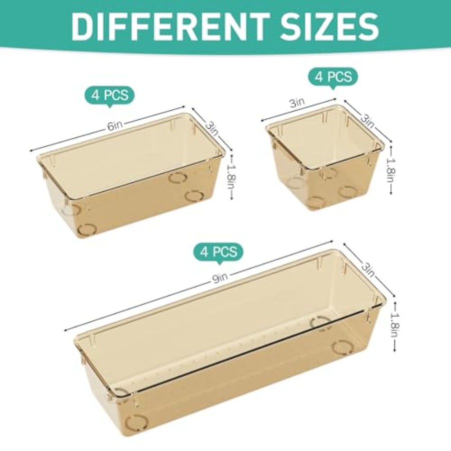 6 Pack Drawer Organizer Set, A - Jewelry & Watches Spółka Z Ograniczoną Odpowiedzialnością Sp Z Oo 评论和价格