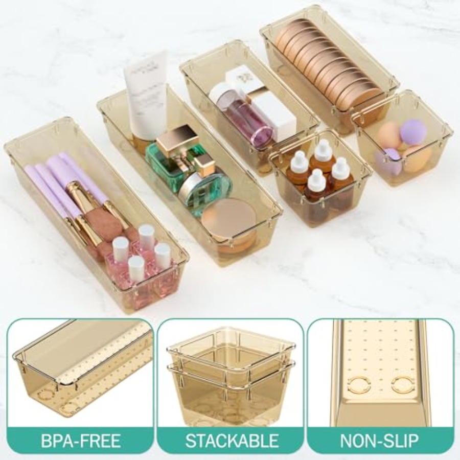 6 Pack Drawer Organizer Set, A - Jewelry & Watches Spółka Z Ograniczoną Odpowiedzialnością Sp Z Oo 评论和价格