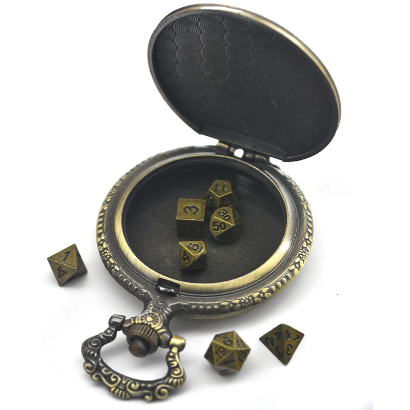 Polyhedral Dice Retro Dragon P - Vintage Pocket Watch 评论和价格
